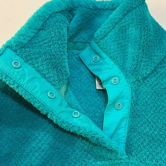 Patagonia Re-Tool Snap- T Aqua Turquoise Fleece Jacket Women’s size S - Picture 6 of 16